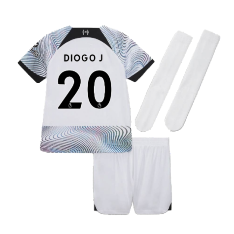 2022-2023 Liverpool Away Mini Kit (DIOGO J 20)