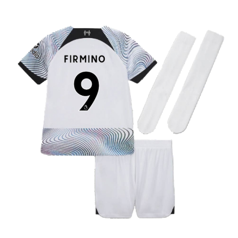 2022-2023 Liverpool Away Mini Kit (FIRMINO 9)