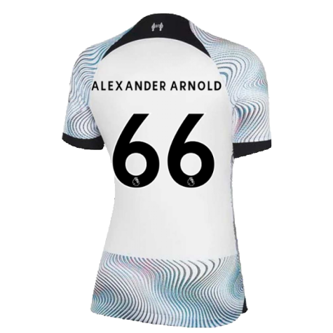 2022-2023 Liverpool Away Shirt (Ladies) (ALEXANDER ARNOLD 66)