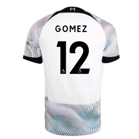 2022-2023 Liverpool Away Vapor Player Issue Shirt (GOMEZ 12)