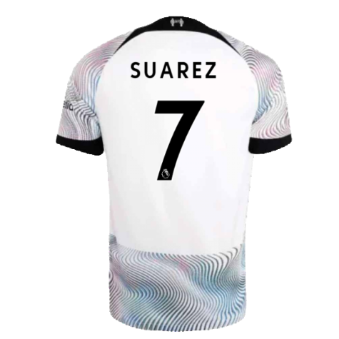 2022-2023 Liverpool Away Vapor Player Issue Shirt (Suarez 7)
