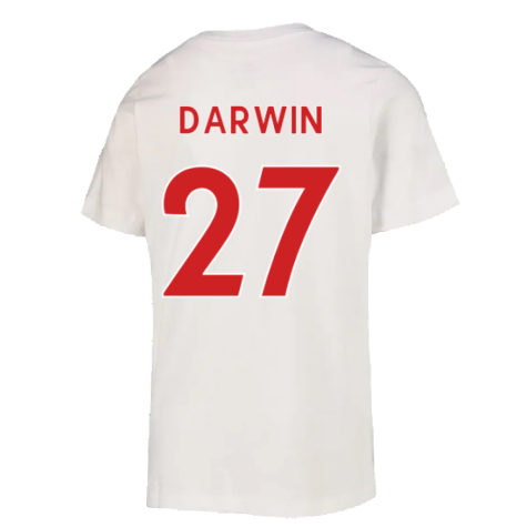 2022-2023 Liverpool Crest Tee (White) - Kids (DARWIN 27)