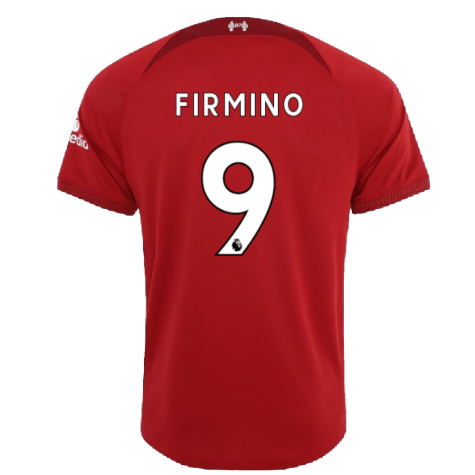 2022-2023 Liverpool Home Shirt (FIRMINO 9)