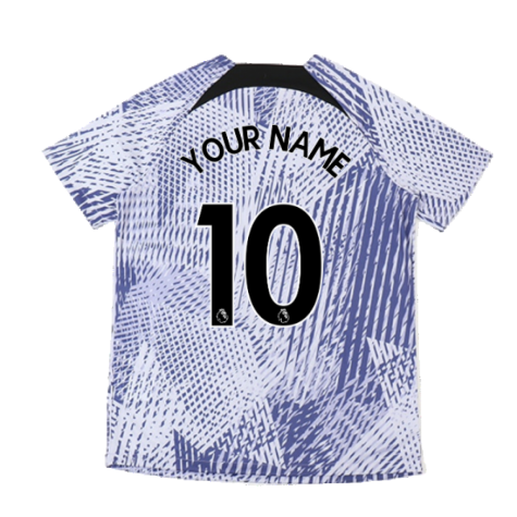 2022-2023 Liverpool Pre-Match Training Shirt (Pure Violet) (Your Name)