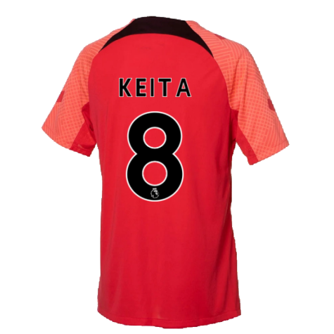 2022-2023 Liverpool Strike Training Jersey (Red) (KEITA 8)