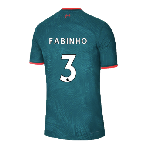 2022-2023 Liverpool Third Match DFADV Vapor Shirt (FABINHO 3)