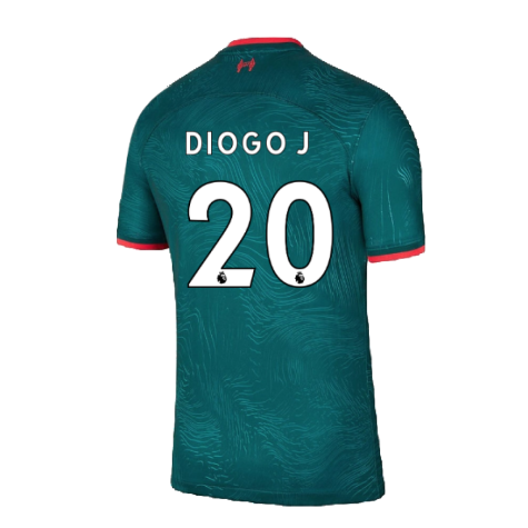 2022-2023 Liverpool Third Shirt (DIOGO J 20)