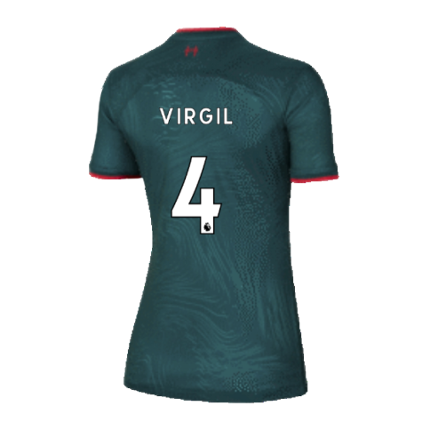 2022-2023 Liverpool Third Shirt (Ladies) (VIRGIL 4)