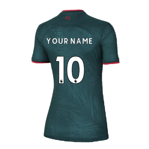 2022-2023 Liverpool Third Shirt (Ladies) (Your Name)