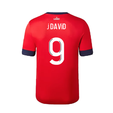 2022-2023 LOSC Lille Home Shirt (J DAVID 9)