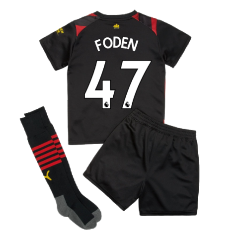 2022-2023 Man City Away Mini Kit (FODEN 47)