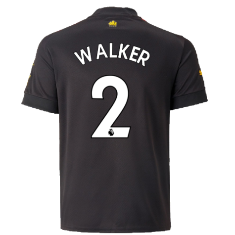 2022-2023 Man City Away Shirt (Kids) (WALKER 2)