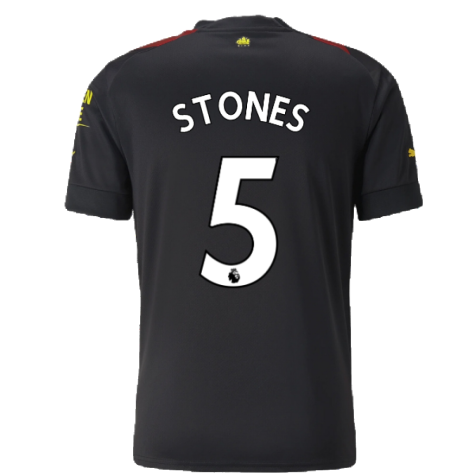 2022-2023 Man City Away Shirt (STONES 5)