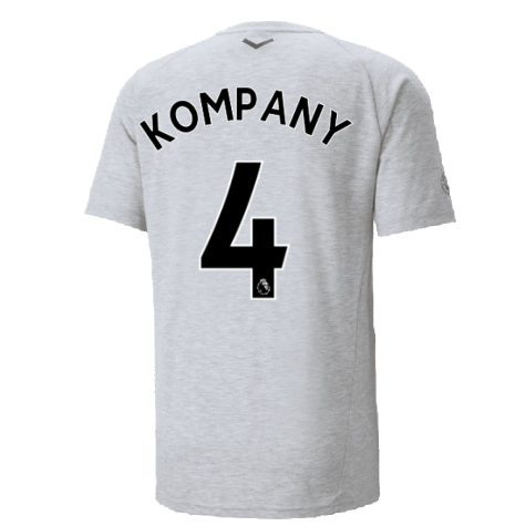 2022-2023 Man City Casuals Tee (Light Grey) (KOMPANY 4)