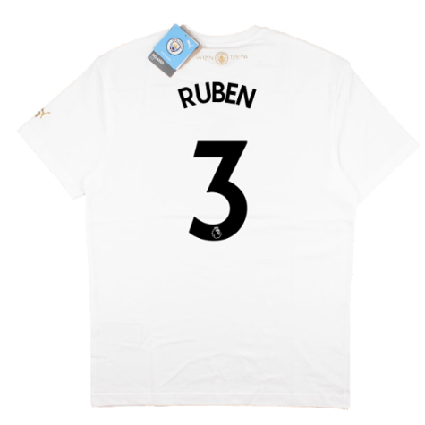 2022-2023 Man City Chinese New Year Tee (White) (Ruben 3)