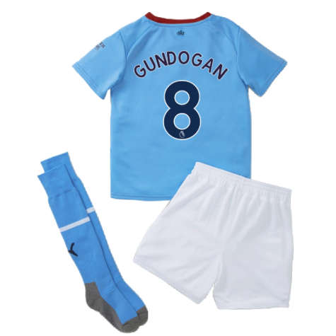 2022-2023 Man City Home Mini Kit (GUNDOGAN 8)