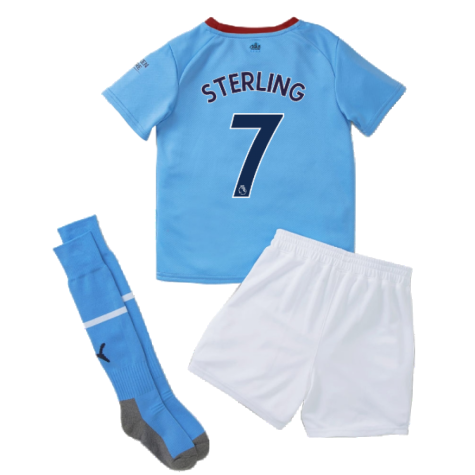 2022-2023 Man City Home Mini Kit (STERLING 7)