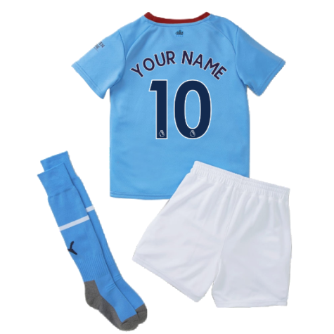 2022-2023 Man City Home Mini Kit (Your Name)