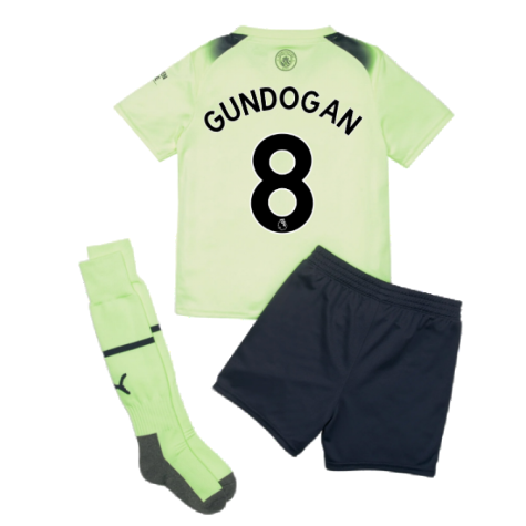 2022-2023 Man City Third Mini Kit (GUNDOGAN 8)