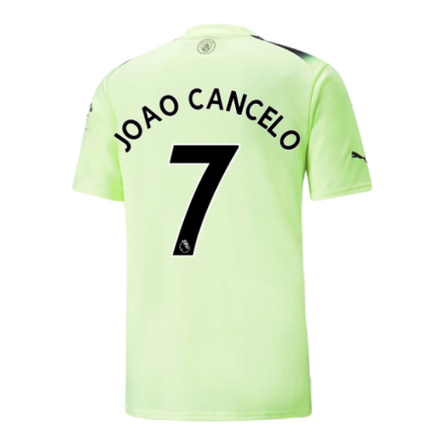 2022-2023 Man City Third Shirt (JOAO CANCELO 7)