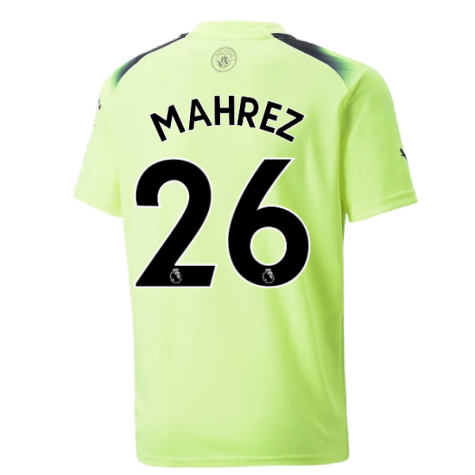 2022-2023 Man City Third Shirt (Kids) (MAHREZ 26)