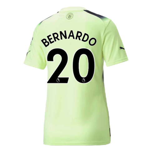 2022-2023 Man City Third Shirt (Ladies) (BERNARDO 20)