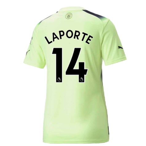 2022-2023 Man City Third Shirt (Ladies) (LAPORTE 14)