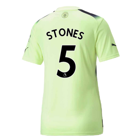 2022-2023 Man City Third Shirt (Ladies) (STONES 5)