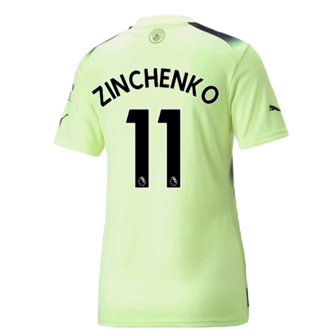 2022-2023 Man City Third Shirt (Ladies) (ZINCHENKO 11)