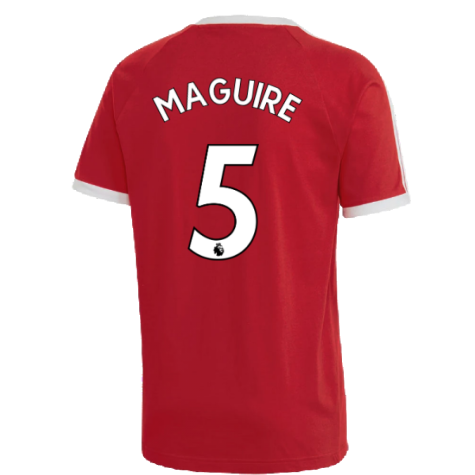 2022-2023 Man Utd 3S DNA Tee (Red) (MAGUIRE 5)