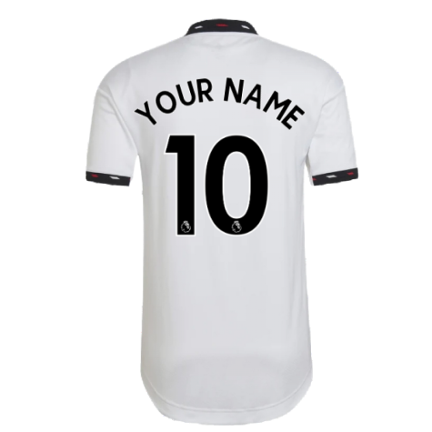 2022-2023 Man Utd Authentic Away Shirt (Your Name)