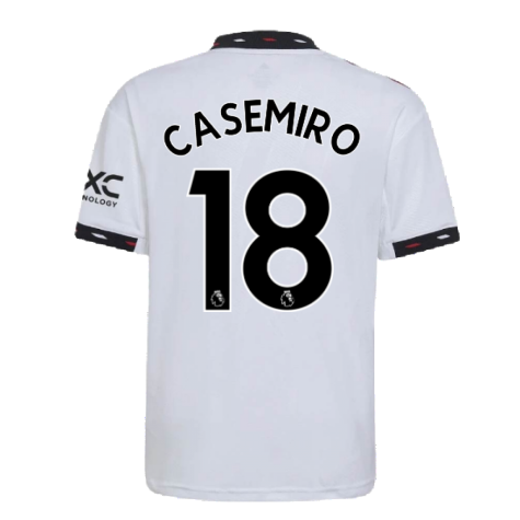 2022-2023 Man Utd Away Shirt (Kids) (CASEMIRO 18)