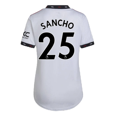 2022-2023 Man Utd Away Shirt (Ladies) (SANCHO 25)