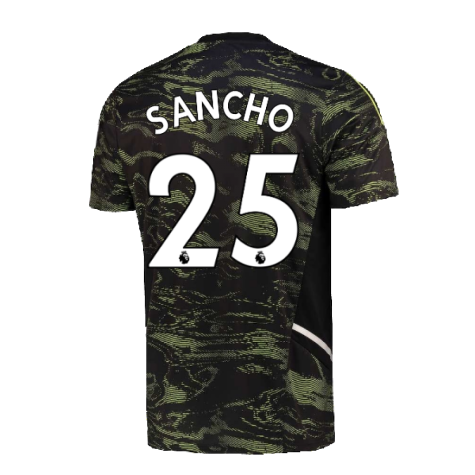 2022-2023 Man Utd EU Training Jersey (Solar Slime) (SANCHO 25)