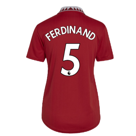 2022-2023 Man Utd Home Shirt (Ladies) (FERDINAND 5)