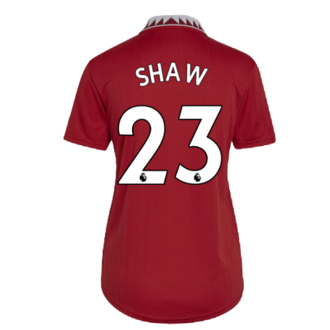 2022-2023 Man Utd Home Shirt (Ladies) (SHAW 23)