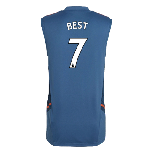 2022-2023 Man Utd Sleeveless Jersey (Blue) (BEST 7)