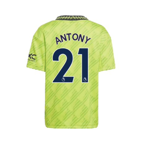 2022-2023 Man Utd Third Mini Kit (ANTONY 21)