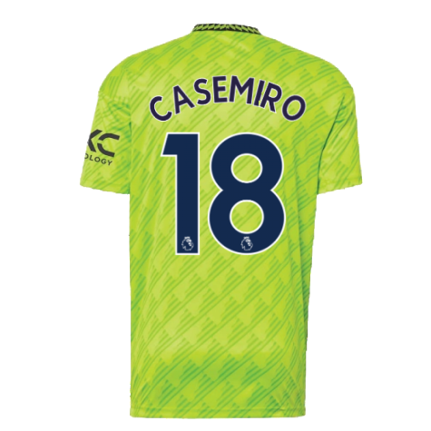 2022-2023 Man Utd Third Shirt (CASEMIRO 18)