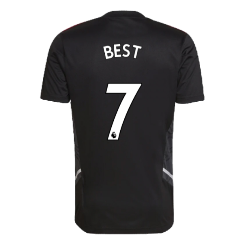 2022-2023 Man Utd Training Shirt (Black) (BEST 7)