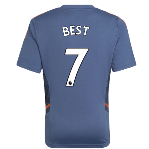 2022-2023 Man Utd Training Shirt (Blue) - Kids (BEST 7)