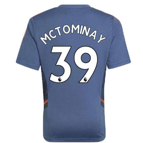 2022-2023 Man Utd Training Shirt (Blue) - Kids (McTOMINAY 39)