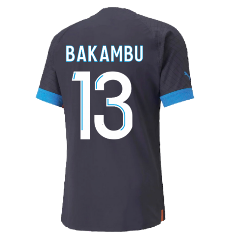 2022-2023 Marseille Authentic Away Shirt (BAKAMBU 13)