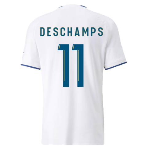 2022-2023 Marseille Authentic Home Shirt (DESCHAMPS 11)