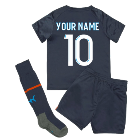 2022-2023 Marseille Away Mini Kit (Your Name)