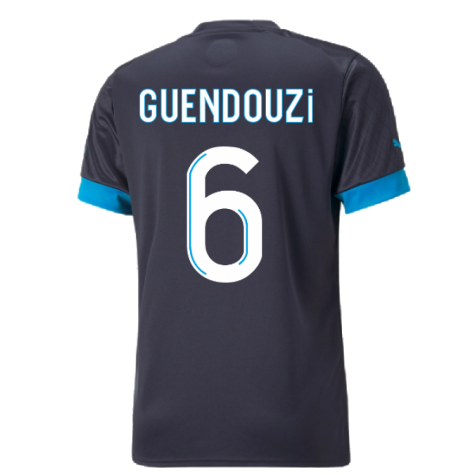 2022-2023 Marseille Away Shirt (GUENDOUZI 6)