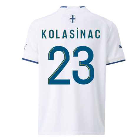 2022-2023 Marseille Home Shirt (Kids) (KOLASINAC 23)