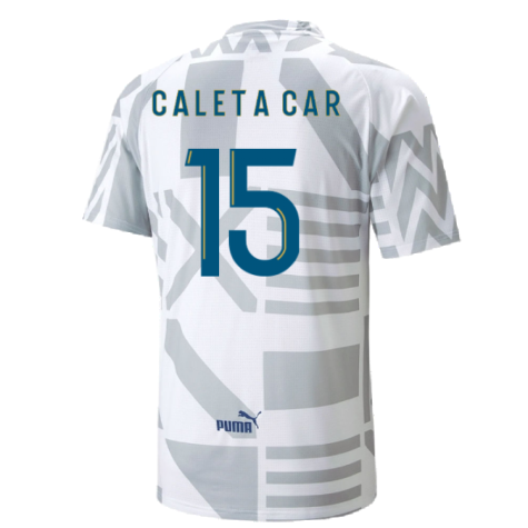 2022-2023 Marseille Pre-Match Jersey (White) (CALETA CAR 15)