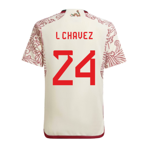 2022-2023 Mexico Away Shirt (L CHAVEZ 24)