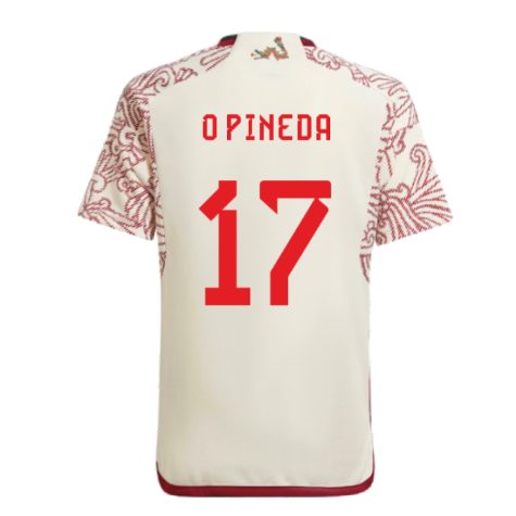 2022-2023 Mexico Away Shirt (O PINEDA 17)